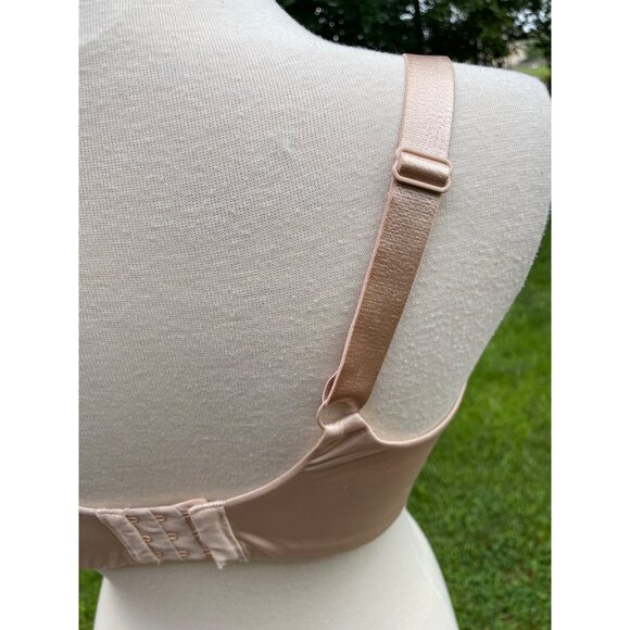 Parfait Lace-Up Beige Underwire Bra 38DD - Picture 8 of 10